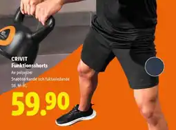 Lidl CRIVIT Funktionsshorts erbjuda