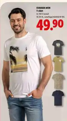 Lidl Esmara Men T-shirt erbjuda