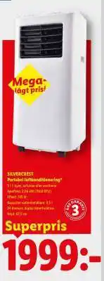 Lidl SILVERCREST Portabel luftkonditionering erbjuda