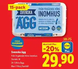 Lidl Svenska ägg erbjuda