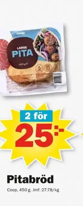 Pekås Pitabröd erbjuda