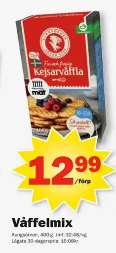 Pekås Våffelmix erbjuda