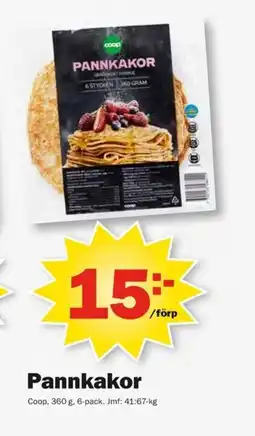 Pekås Pannkakor erbjuda