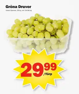 Pekås Gröna Druvor erbjuda