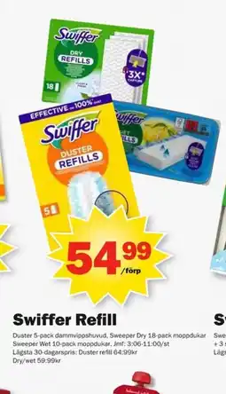 Pekås Swiffer Refill erbjuda