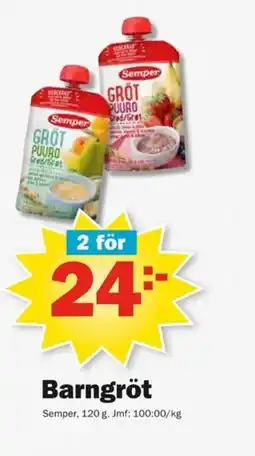 Pekås Barngröt erbjuda