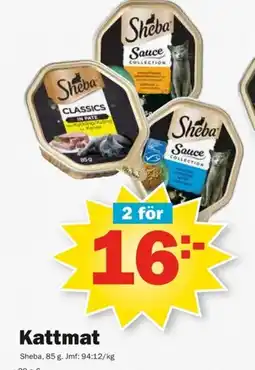 Pekås Kattmat erbjuda