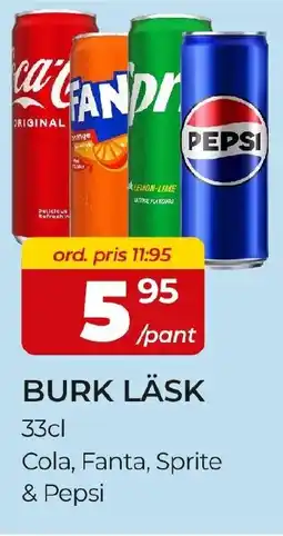 Matrix Butikerna Burk läsk erbjuda