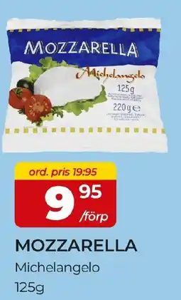 Matrix Butikerna Michelangelo Mozzarella erbjuda