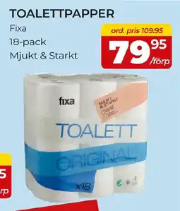 Matrix Butikerna FIxa Toalettpapper erbjuda
