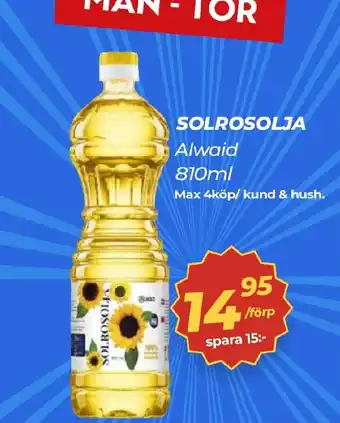Matrix Butikerna Solrosolja erbjuda