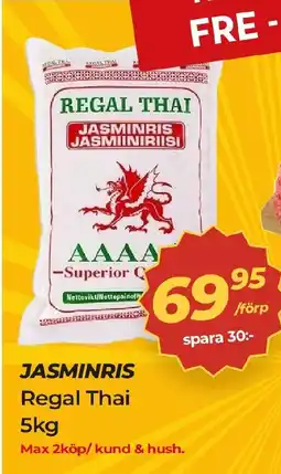 Matrix Butikerna Regal Thai Jasminris erbjuda