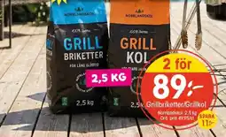 EKO Norrlandskol Grillbriketter/Grillkol erbjuda