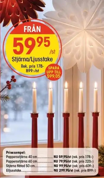 Stjärna/Ljusstake
