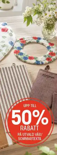 EKO På utvald vår/ sommartextil erbjuda