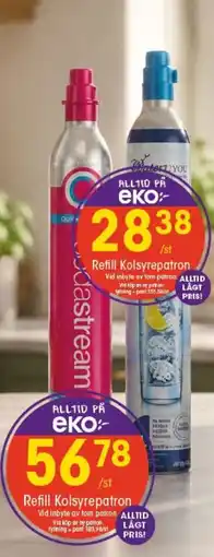 EKO Refill Kolsyrepatron erbjuda