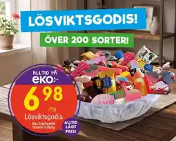 EKO Lösviktsgodis erbjuda