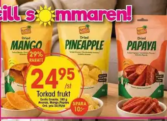Exotic Snacks Torkad frukt