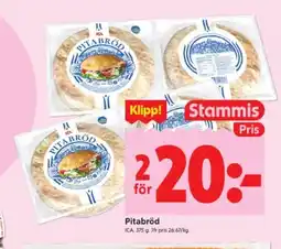 ICA Supermarket Pitabröd erbjuda
