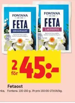 ICA Supermarket Fetaost erbjuda