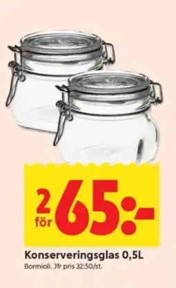 ICA Supermarket Konserveringsglas 0,5L erbjuda