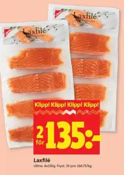 ICA Supermarket Laxfilé erbjuda