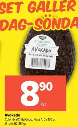 Coop Extra Avokado erbjuda