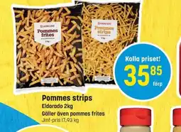 Eurocash Pommes strips erbjuda