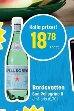 Eurocash Bordsvatten erbjuda