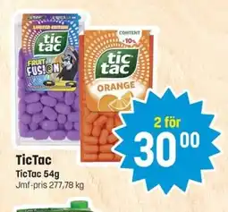 Eurocash TicTac erbjuda