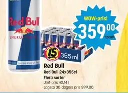 Eurocash Red Bull erbjuda