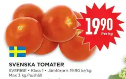 Willys SVENSKA TOMATER erbjuda