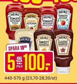 ÖoB Heinz Sauces erbjuda