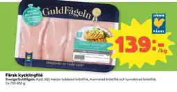 Coop Färsk Kycklingfilé erbjuda