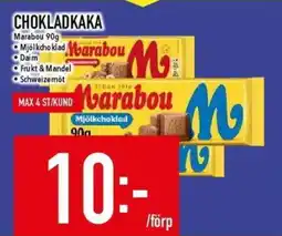 Matdax Marabou Chokladkaka erbjuda