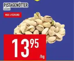 Matdax Lösvikt Pistagenötter erbjuda