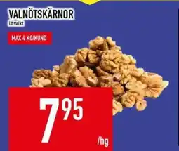 Matdax Lösvikt Valnötskärnor erbjuda