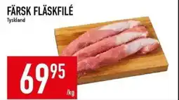 Matdax Färsk fläskfilé erbjuda