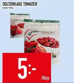 Matdax Lunda Soltorkade tomater erbjuda