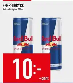 Matdax Red Bull Original Energidryck erbjuda