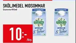 Matdax Grumme Sköljmedel midsommar erbjuda