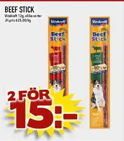 Matdax Vitakraft Beef stick erbjuda