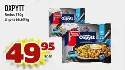 Matdax Findus Oxpytt erbjuda