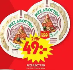 ICA Maxi ICA Pizzabotten erbjuda