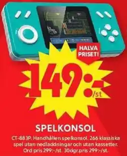 ICA Maxi Spelkonsol erbjuda