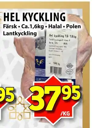 Matvärlden Tensta HEL KYCKLING erbjuda