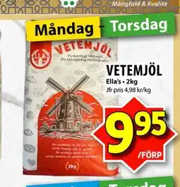Matvärlden Tensta VETEMJÖL erbjuda