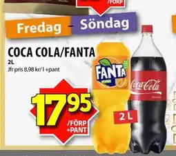 Matvärlden Tensta COCA COLA/FANTA erbjuda