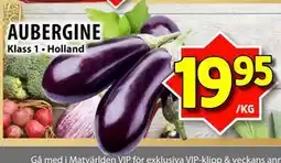 Matvärlden Tensta AUBERGINE erbjuda