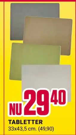 ÖoB TABLETTER erbjuda